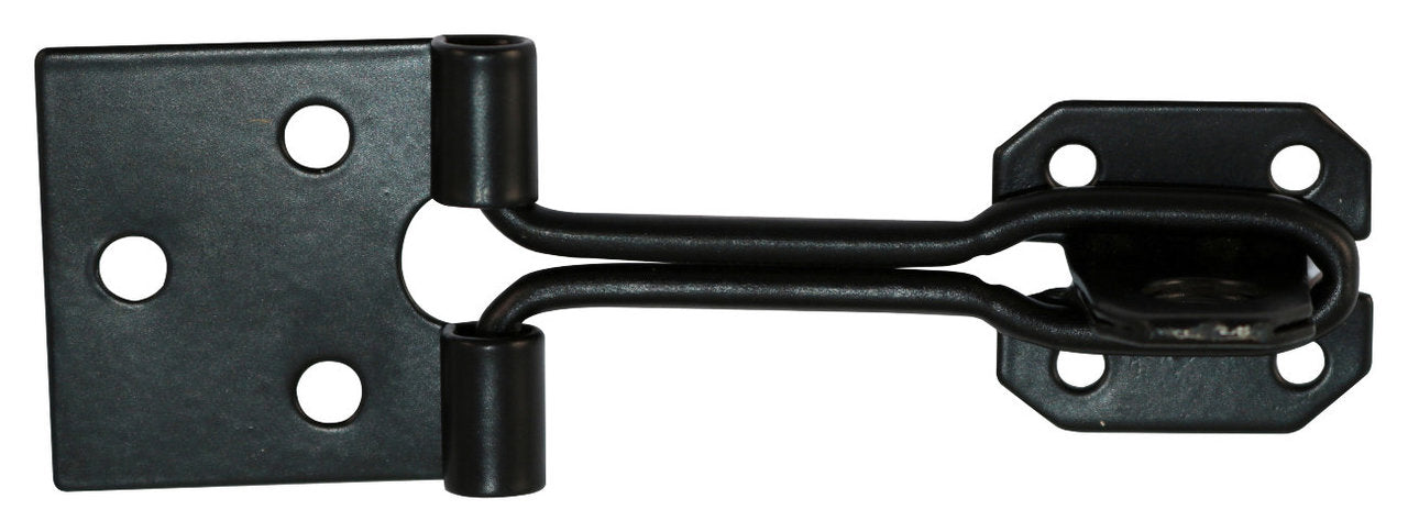3'' Wire Hasp & Staple Black 3'' Wire Hasp & Staple Black